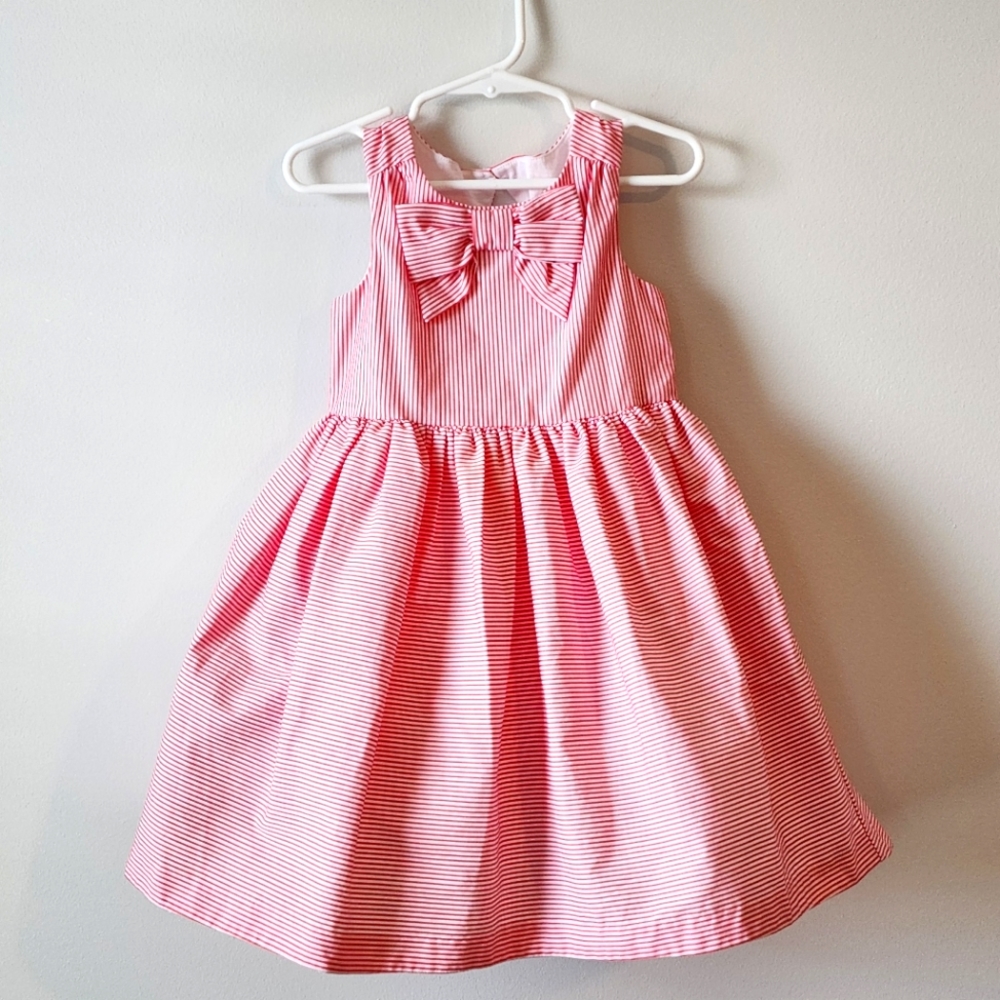 Toddler Girls Janie & Jack Striped Dress
